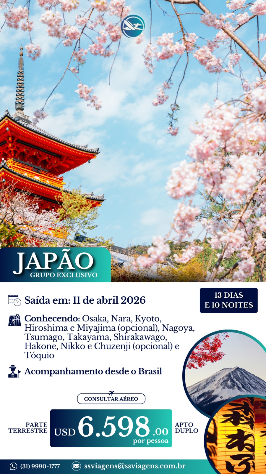 JAPÃO - EXPLORE A TERRA DO SOL NASCENTE
